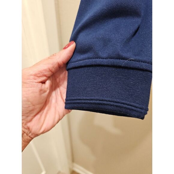 Ted Baker Men's Navy Blue Zip Front Jacket Size 5 - Picture 4 of 10